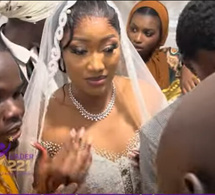 Mariage Sidy Diop: La première apparition de sa femme Ndeye Diarra qui verse de chaudes larmes devant