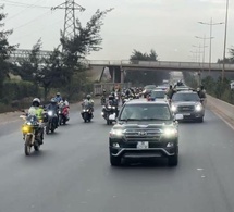 Photos : Les premières images du depart de Ousmane SONKO du petit palais vers le stade Leopold Sedar SENGHOR