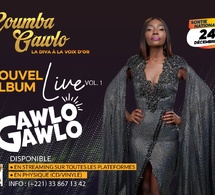 Coumba Gawlo sort un album live : La Diva à la voix d'or sort un album live, "Gawlo Gawlo"