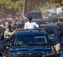 Photos : Le Président Bassirou Diomaye Faye a procédé au lancement officiel du projet d’aménagement et de bitumage de la route Sandiniéry – Tanaff