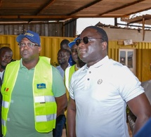 Photos / Boucle du Fouladou : Déthié FALL supervise la reprise des travaux