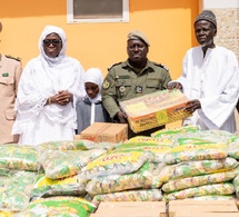 Photos / Douanes-Populations : La Direction générale des Douanes vient en aide aux foyers religieux