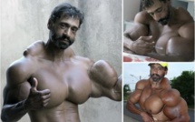 PHOTO : Valdir Segato, ce bodybuilder brésilien est incroyable, il s'injecte de l'huile dans les muscles, on dirait HULK.