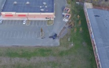 Il fait suivre sa femme par un drone et découvre qu'elle le trompe (regardez)