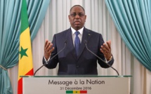 Intégralité du message à la Nation du Président Macky Sall à l'occasion du nouvel An