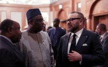 Macky Sall à la réception de Sa Majesté le roi Mohammed VI 