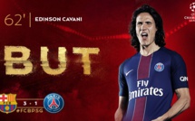 FC BAR-PARIS: Cavani réduit le score à la 62e minute