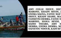 Chavirement de pirogue à Toubacouta : Les noms des 21 victimes