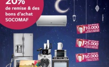 PROMO RAMADAN: Jusqu’au 27 juin 2017, profitez de 20 % de remise et de bons d’achats SOCOMAF