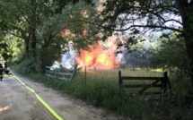 Un chalet a pris feu à Esch-​​sur-​​Alzette