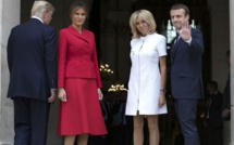Quand Trump fait remarquer à Brigitte Macron, qu'elle est en "bonne forme physique"