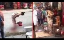 Chine : cette femme accouche en pleine rue et repart comme si de rien n'était