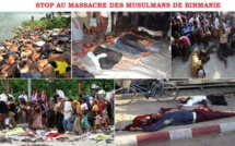 Massacre des musulmans birmans : JAMRA appelle à une Marche de protestation vendredi prochain!