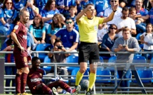 Photos : Ousmane Dembélé, l’attaquant sénégalais du FC Barcelone, blessé lors du match contre Getafe 