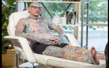 A la découverte de Paul Allen, l’homme aux 800 tatouages (photos)