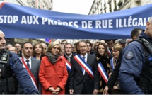 VIDÉO - Des élus chantent la Marseillaise et bousculent des fidèles musulmans en pleine prière de rue à Clichy