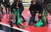 VIDEO - Indonésie: des soldats boivent du sang de cobra pour impressionner un ministre américain