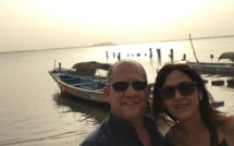 8 Photos : Raphael Blasi, l'Italien qui s'est suicidé à "Saly", avec Nadia Harati