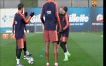 Barcelone : Messi applaudit Dembélé pour sa brillante performance à l’entraînement (Vidéo)