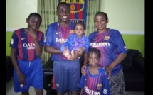 Nigéria: Découvrez en photos l’heureuse « famille Barcelone »