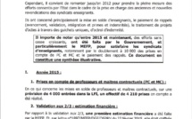 EXCLUSIF Mise en oeuvre des accords avec les enseignants : la vérité par les chiffres de 2015 à 2018  