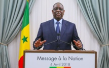 Intégralité du message à la Nation du Président Macky Sall à l'occasion de la fête de l'indépendance