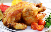 Poulet rôti aux herbes et à la tomate, pour diabétique