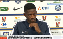 Ousmane Dembélé en conférence de presse : " J'ai vécu une première saison difficile au Barça..."