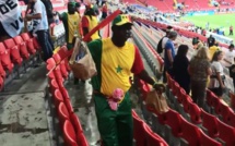 Mondial 2018: les supporteurs sénégalais et japonais ont nettoyé les tribunes