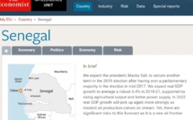 Selon "The Economist Intelligence Unit", Macky Sall aura un second mandat