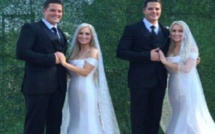 USA: Deux couples de jumeaux identiques se marient lors d’une cérémonie conjointe