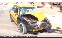 7 morts enregistrés sur la route secondaire : Cambérène, en colère, bloque la chaussée et réclame des dos d'âne et des passerelles 