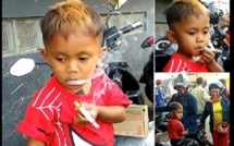 Indonésie : âgé de 2 ans et demi, il peut fumer jusqu’à 40 cigarettes par jour (vidéo)