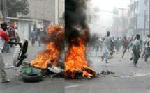 GUEDIAWAYE : Emeute dans la banlieue à cause des délestages. Les jeunes accusent Karim Wade