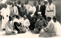 Carte postale: Une photo inédite de Serigne Fallou Mbacké prise vers la fin des années 1940