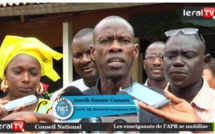 Vidéo : les enseignants de Kaolack fin prêts pour l'investiture du candidat Macky Sall, 