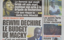 Voici les UNES des journaux du samedi 24 novembre  2018 www.leral.net