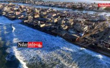 Montée des eaux: SAINT-LOUIS en DANGER de MORT. Regardez !