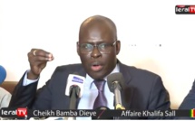 Vidéo - Cheikh Bamba Dièye : "Tout acteur politique sensé doute de la sincérité et de la crédibilité de la présidentielle de 2019"