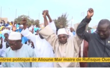 Vidéo : Devant Oumar Guèye et Ismaila Madior Fall, Alioune Mar, maire de Rufisque Ouest, officialise son adhésion à l'APR
