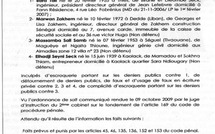 AFFAIRE BARA TALL : Le document qui secoue le Tribunal