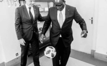 Photos : Macky Sall jongle avec ballon devant Gianni Infantino, le président de la FIFA 