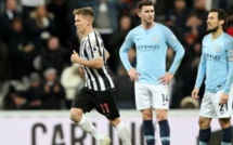 Manchester City battu à Newcastle, le titre s'éloigne