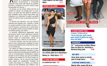 Photo : Voici le sommaire du magazine Icône de juin