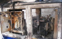 Les Images de la casse de l’usine de fabrication des dosettes d’Alcool