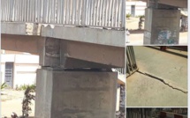 ATTENTION DANGER : Un pont à Yoff sur le point de s'affaisser, ALERTE (Photos)