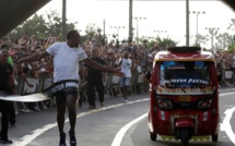 VIDEO-Quand Usain Bolt fait la course contre un moto-taxi