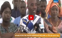 VIDEO - Affaire Petro-Tim: Pastef Guédiawaye réclame la démission de Aliou Sall