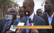 VIDEO - Abdoul Mbaye sur la recommandation de l'abandon du parrainage: "Ce n'est pas nouveau"