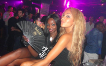 Photo : Iman de Channel la jet-setteuse de Cannes dans ses oeuvres